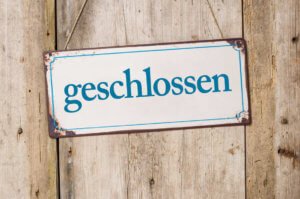 Karwendelhaus geschlossen
