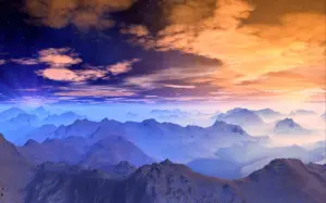 Sonnenuntergang Birkkarspitze